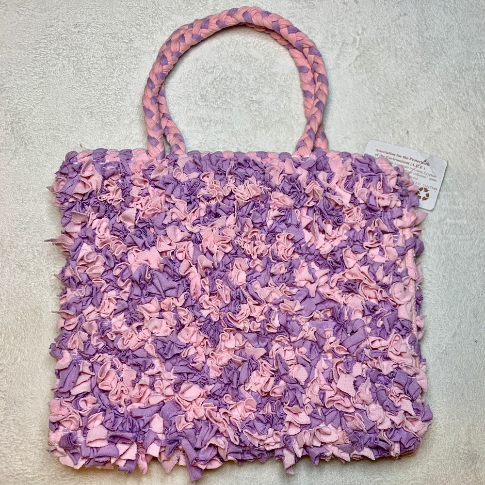 NEW Handmade Bag with Recycled Materials